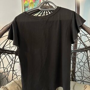 Time and Tru Black Women's Blouse